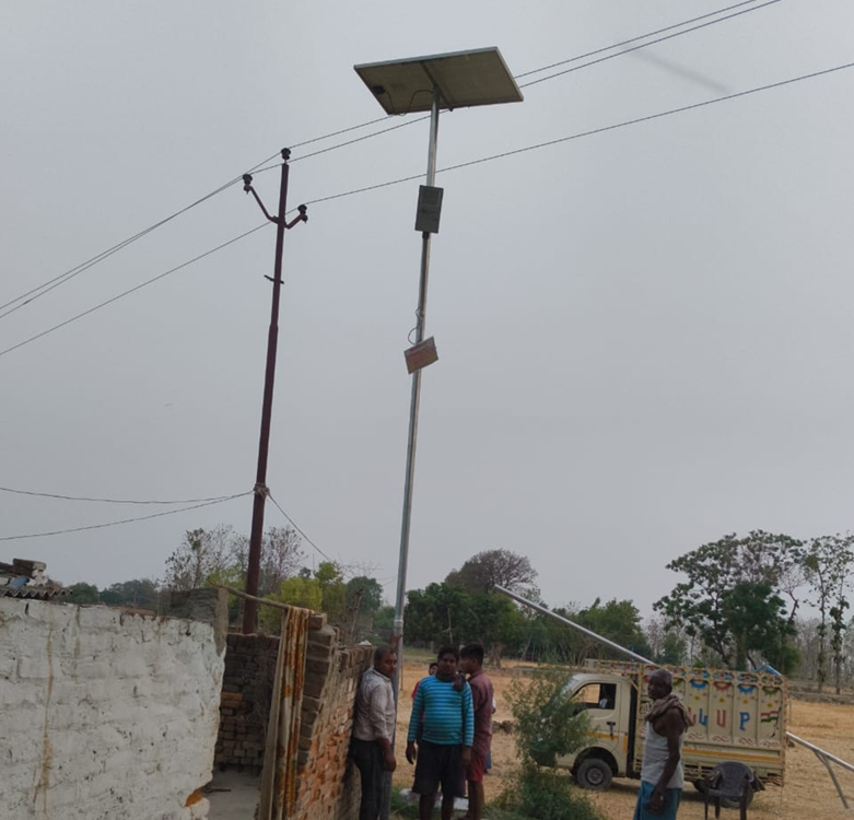 Solar Street Light Project